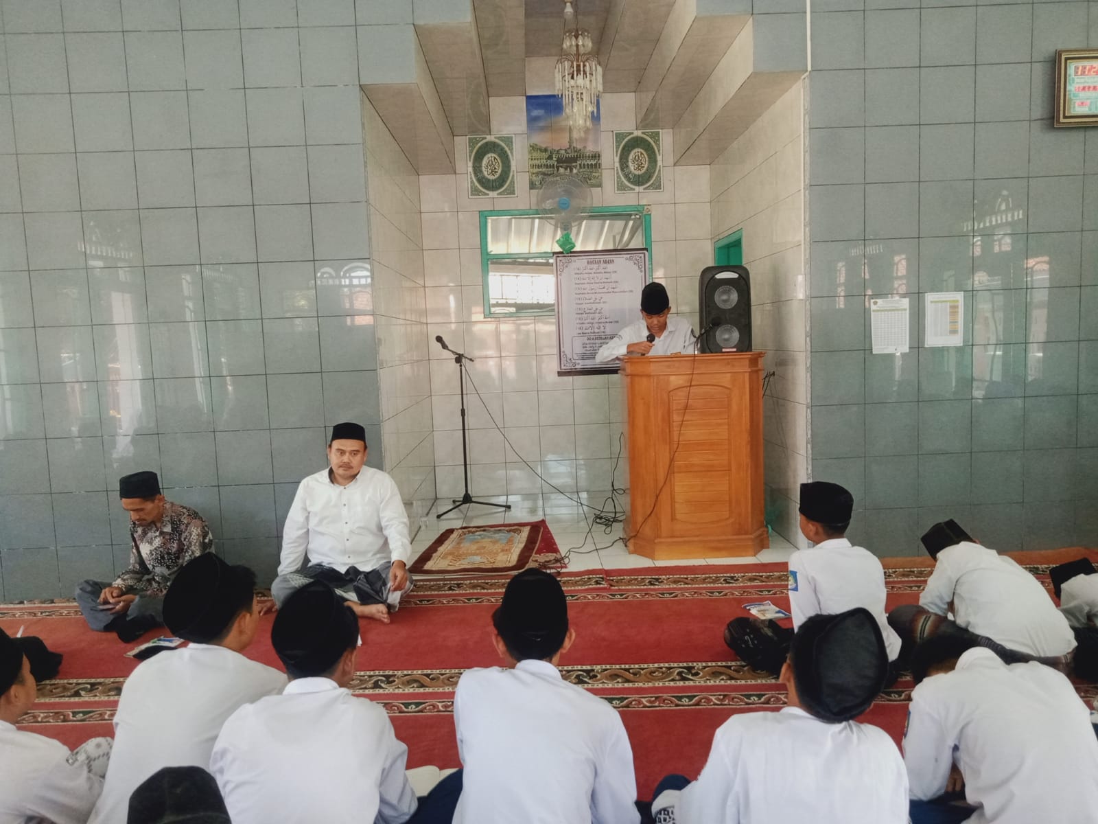 Kegiatan Kultum pada acara Pesantren Ramadhan