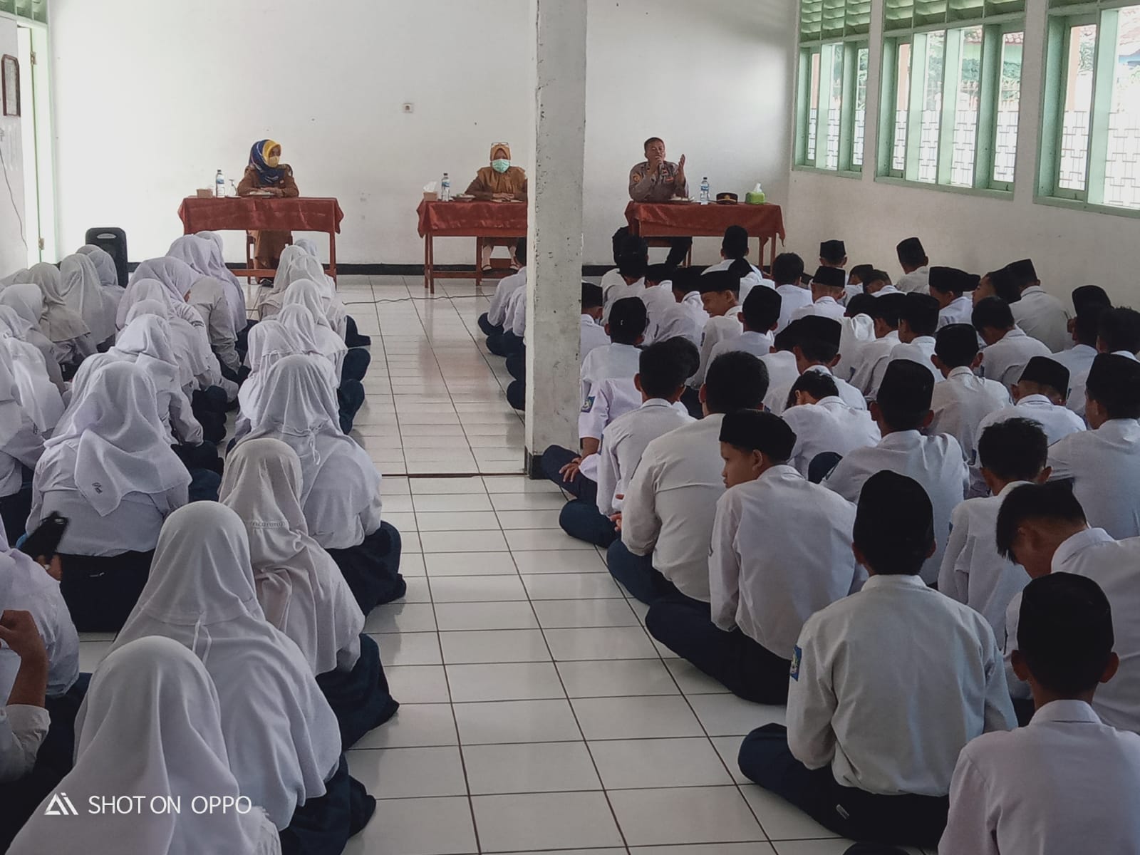 Pembinaan siswa bersama Kepolisian dan Muspika Kecamatan Cisarua