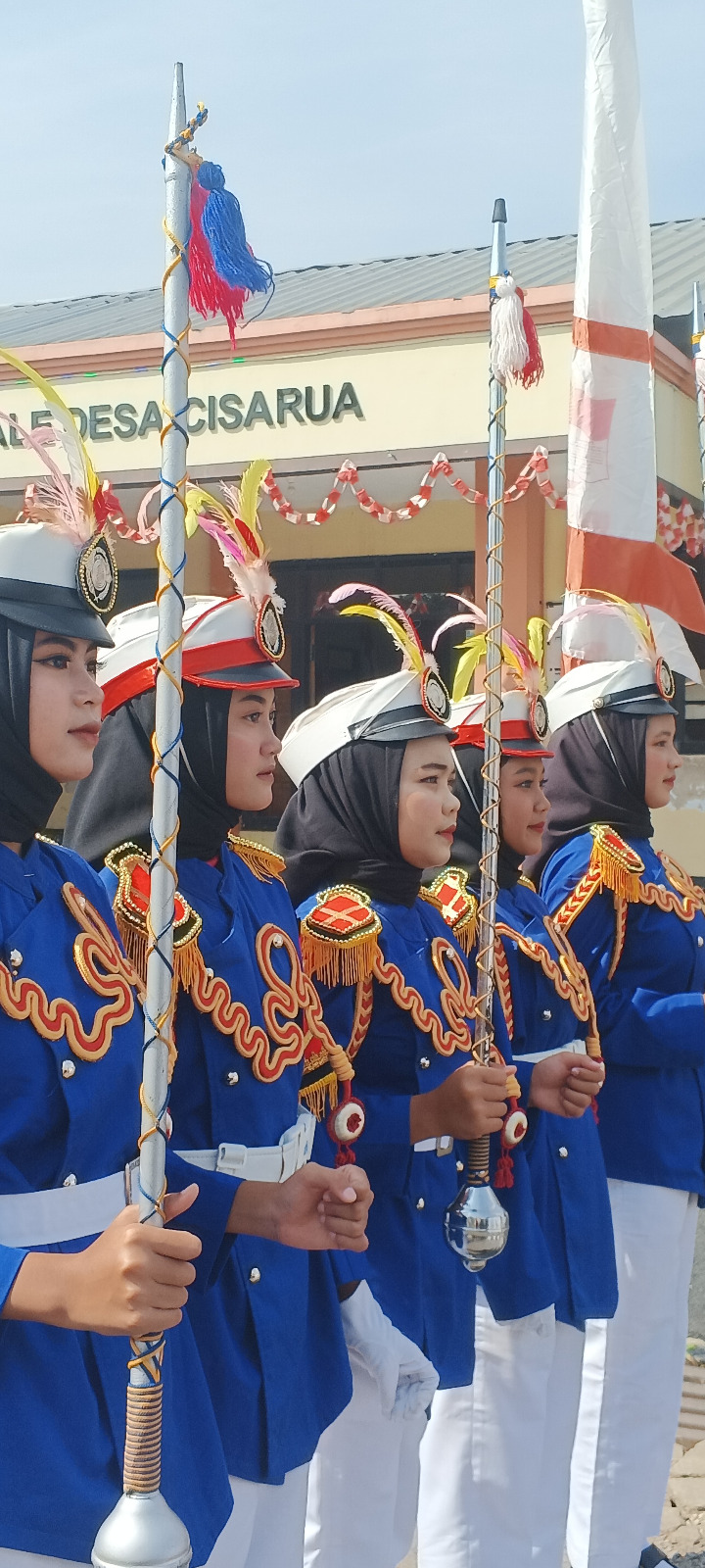 Ekstrakurikuler Drumband MTs Al-Hikmah Cicelot. 